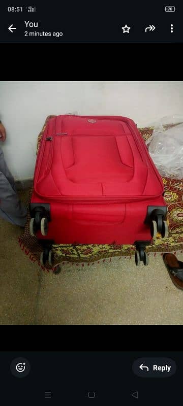 Berg Branded new luggage bag 26 size 7