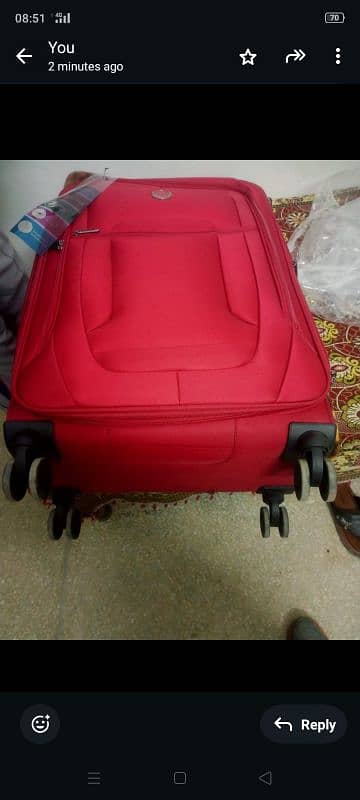 Berg Branded new luggage bag 26 size 8