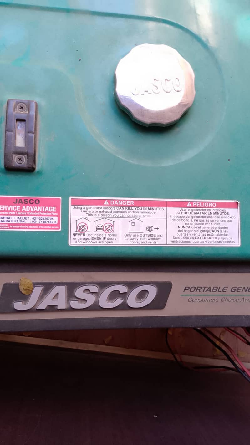 Portable J8000s Jasco Generator 2