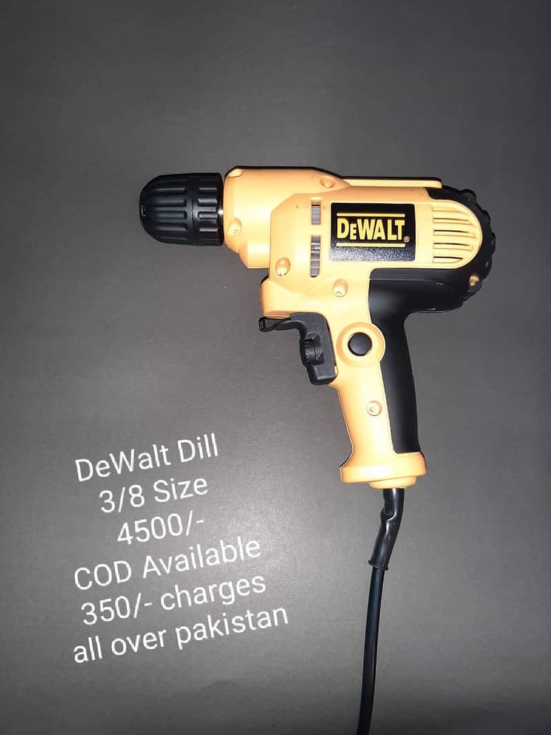 Hand Tools /Drill/Heat Gun/Bosch/DeWalt Grill/Grinder/ 5