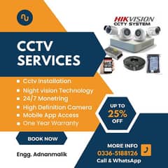 cctv cameras & installations services etc.