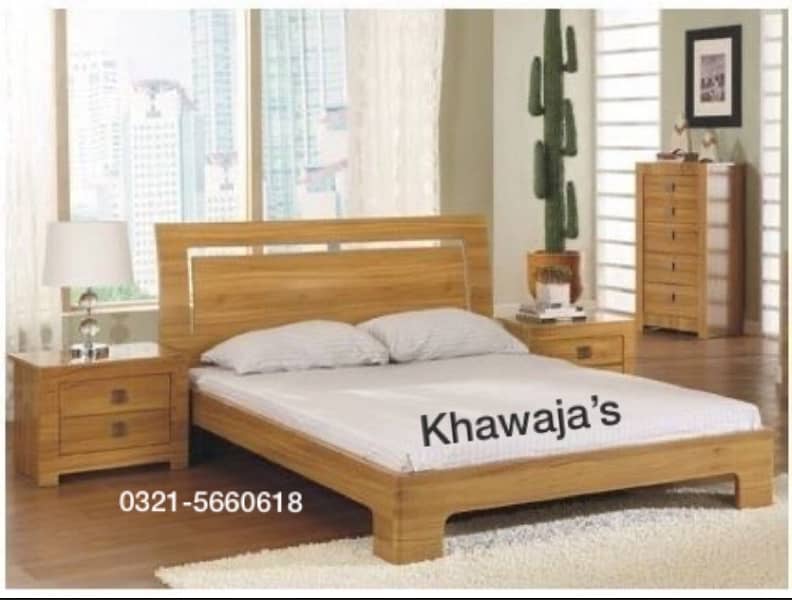 Bed with Dressing ( khawaja’s interior Fix price 2