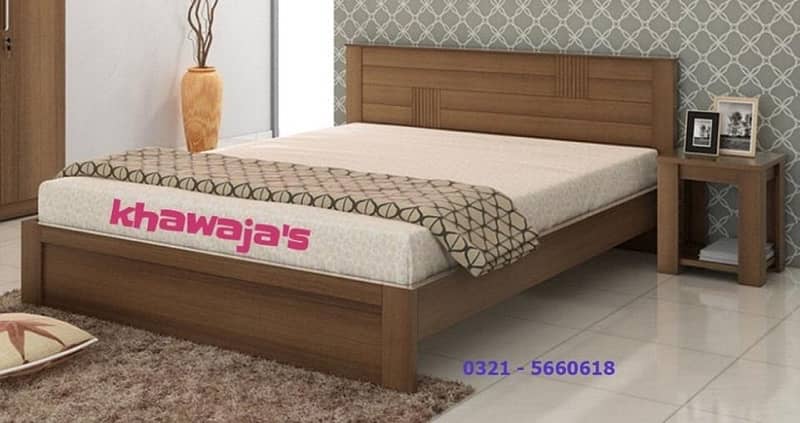 Bed with Dressing ( khawaja’s interior Fix price 5