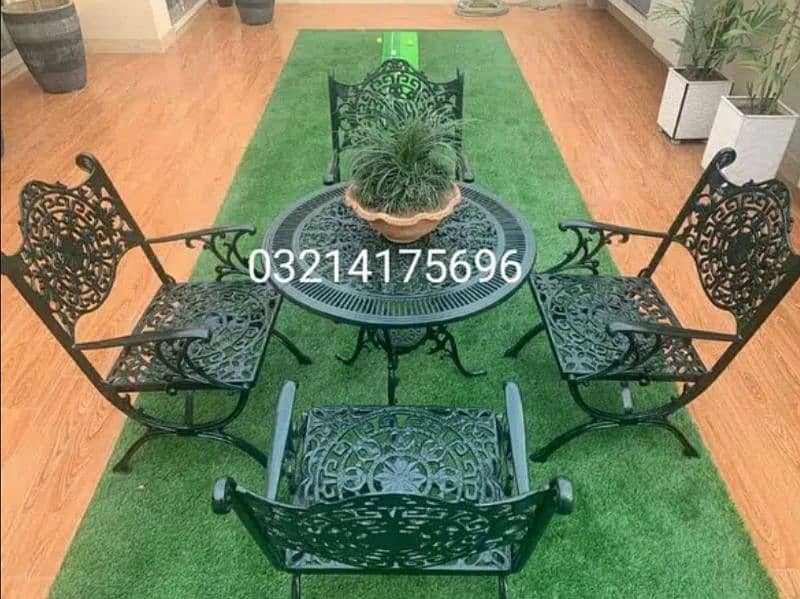 RATTNA UPVC OUTDOOR GARDEN FURNITURE SOFA SET CHAIRS TABLE UMBRELLA 19