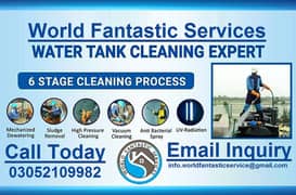 Water Tank Cleaning maintenance & Waterproofing Services at Karachi