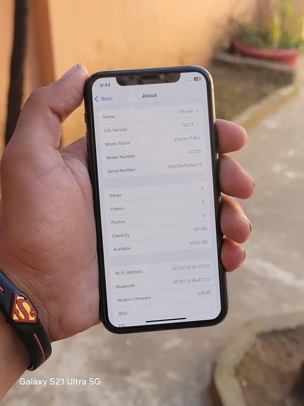 Iphone 11 pro Non pta 8