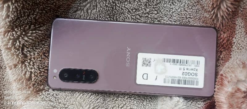 Sony Xperia 5 mark 2 for sale non PTI three lines ram 8 0