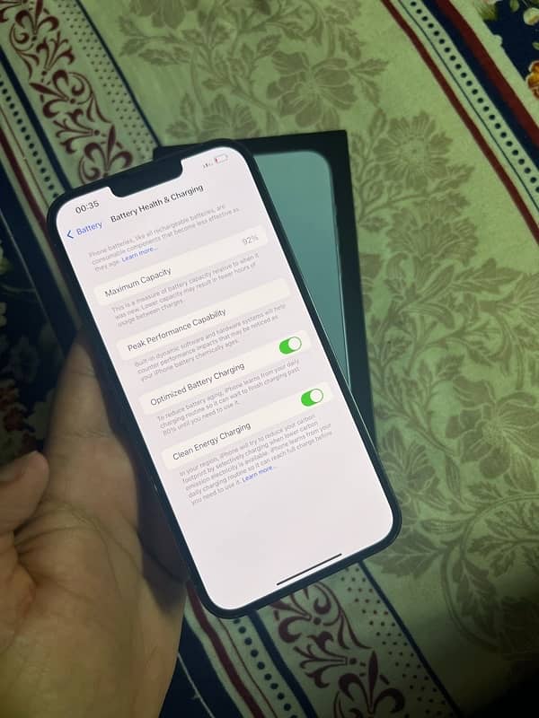 iphone 13 pro max 128 gb Pta approved 6