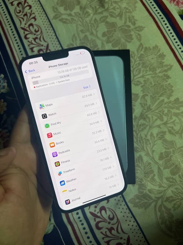 iphone 13 pro max 128 gb Pta approved 7