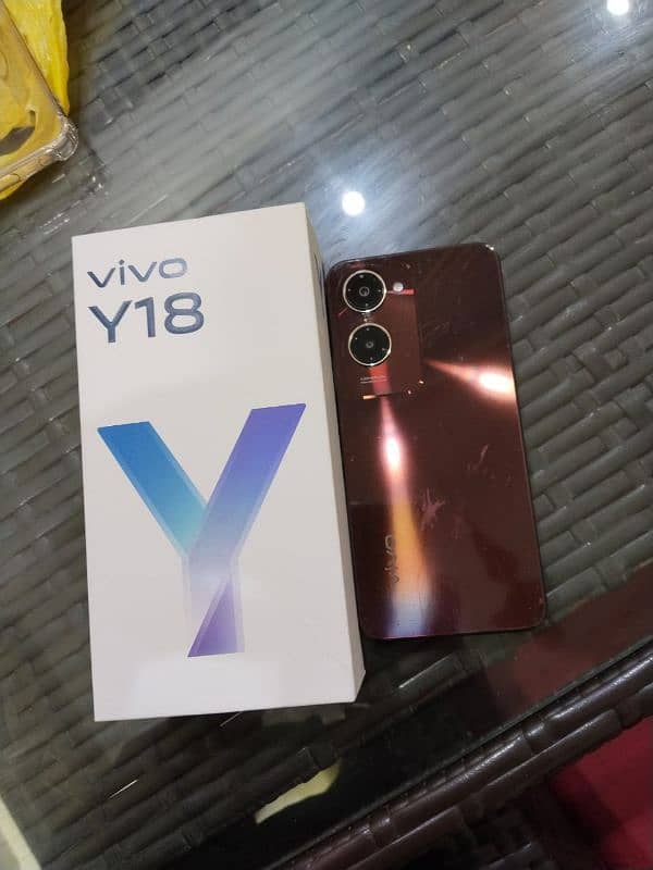 vivo y18 full box 6/128 2