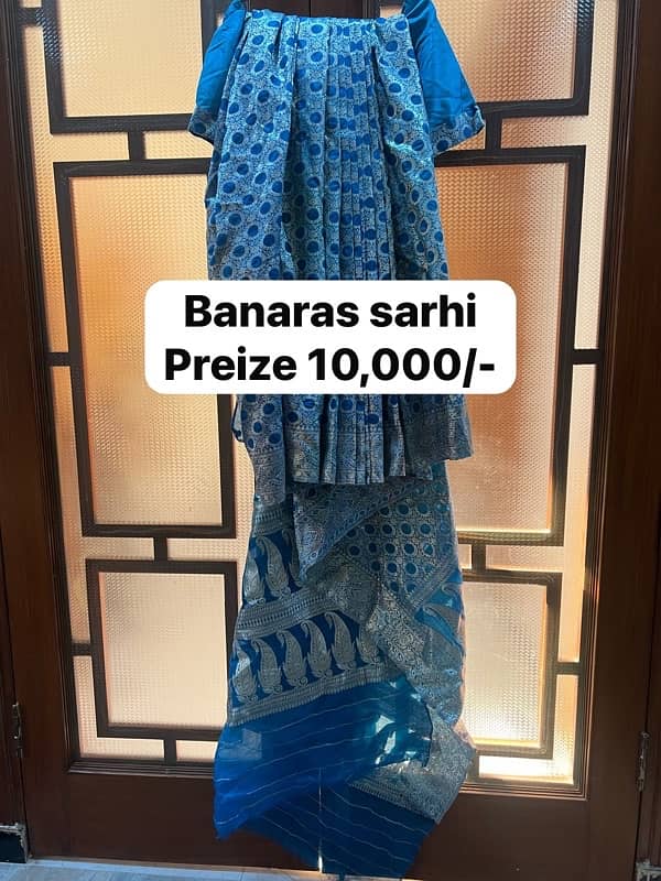 fancy and casual dresses banaras sarhi ,camisole and shorts 9