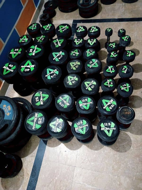 Dumbels set is for sale 0