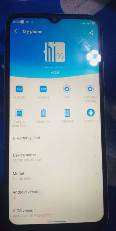 Tecno spark 6 go for sale 2