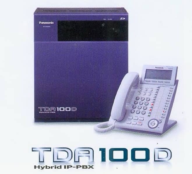 Panasonic tda100d tda200 telephone exchange pbx intercom pabx 0