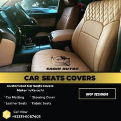 Sporty Bespoke Car Seats Covers - Hilux Sportage Civic Cultus