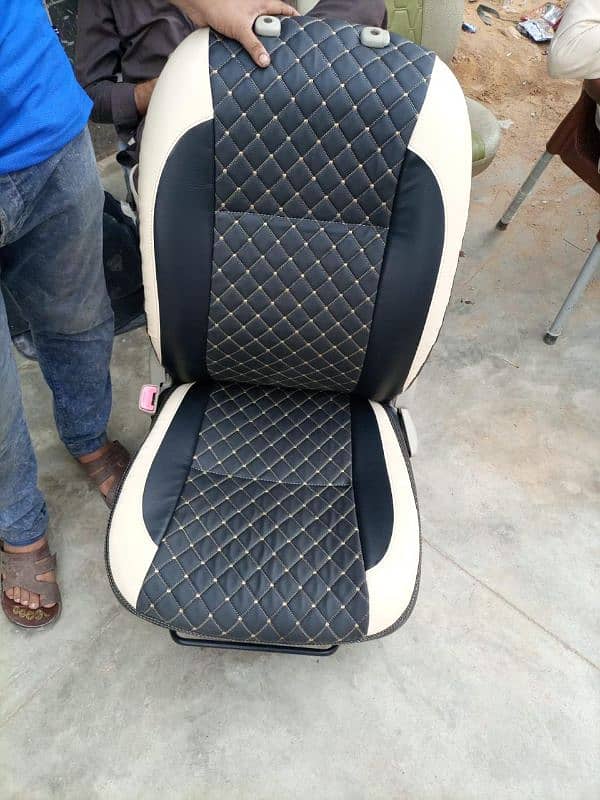 Sporty Bespoke Car Seats Covers - Hilux Sportage Civic Cultus 3