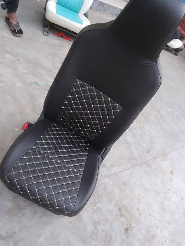 Sporty Bespoke Car Seats Covers - Hilux Sportage Civic Cultus 12