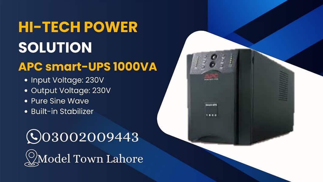 APC UPS 1000VA 700watt 3000va,1500va, 750VA 3000va,5000va ,10kva,20kv 0