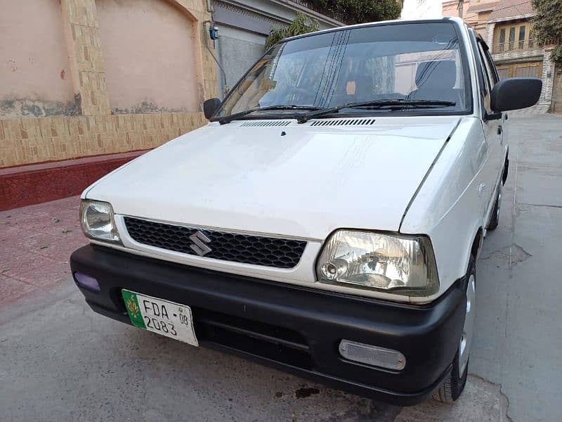 Suzuki Mehran VX with ac 2008 total original car 9