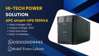 APC SMART UPS 3000VA 2700W 48V DC IMPORTED UPS