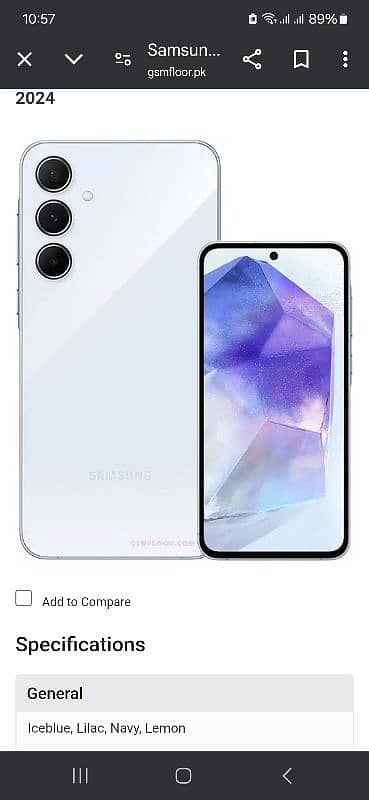 Samsung A55 0