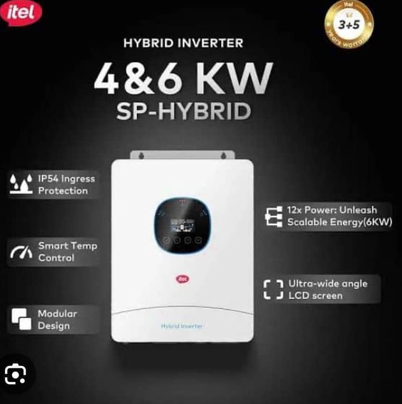 ITEL HYBRID INVERTER IP54 AVAILABLE |solar inverte 0