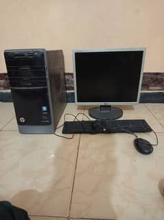 HP tower PC for sale core 3 (4generation)