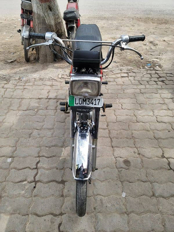 honda70cc1992 model total jenion condition bike 6