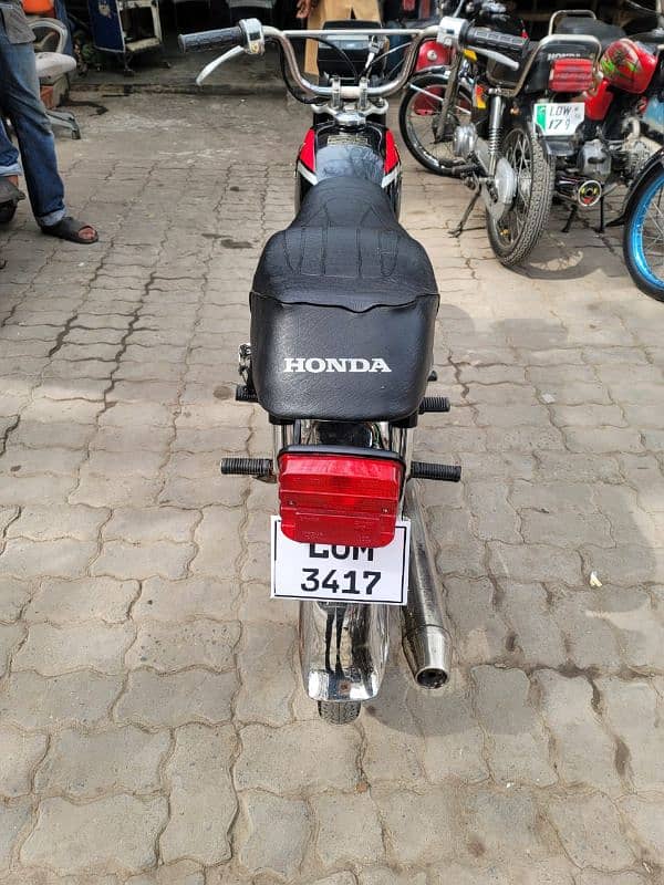 honda70cc1992 model total jenion condition bike 7