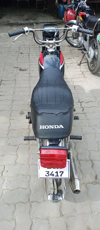 honda70cc1992 model total jenion condition bike 11