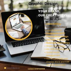 Graphic Designer will do Photoshop photo Editing and Documents Editing