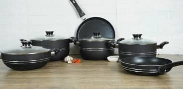 Cook ware nonstick set 16-Pices