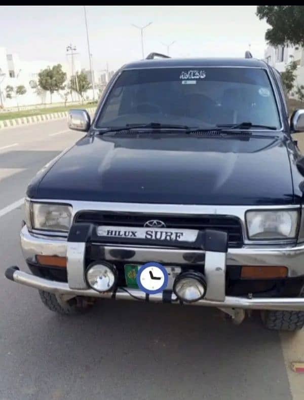 Toyota Surf 1994 to 2008 3.0 number plate lahore ssrx 1kz engine 0