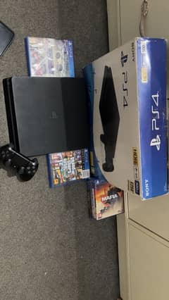 PS4 Slim 500GB | With Original Controller Good Condition | Best Price!