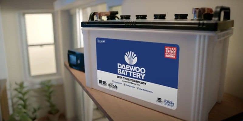 Daewoo DIB-165 Deep Cycle Battery 1