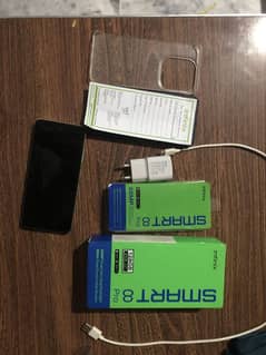 Infinix smart 8 pro 4+4=128