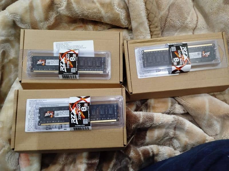 8 GB Ram DDR3 brand new 2