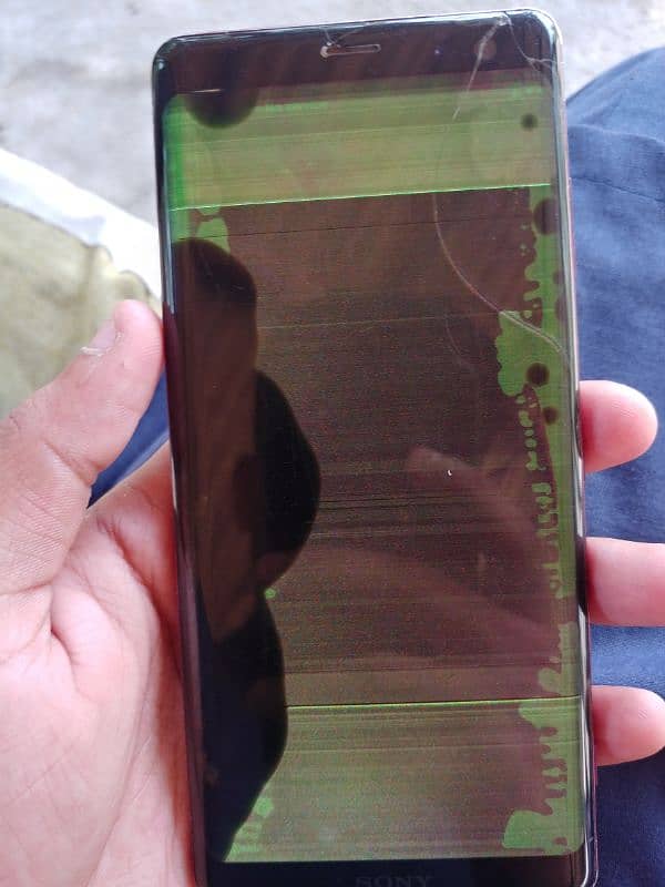 Sony xz3 panel broken 1