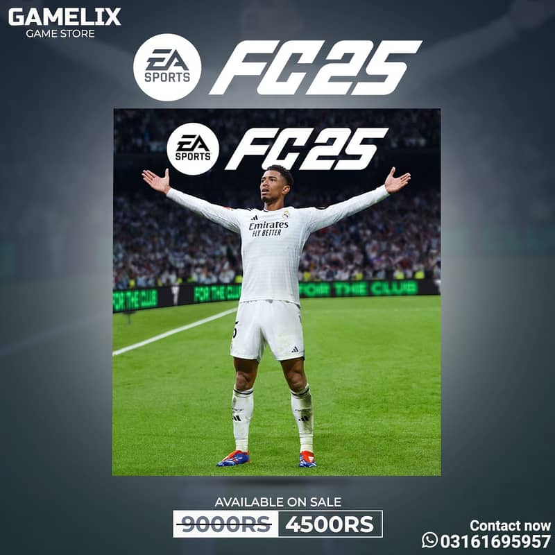 FC 25 For PS4/PS5 Game 0