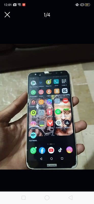 Huawei mate 10 lite good condition only spiker work nh kr raha 0