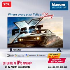 Led Tv | Slim Led | Smart Tv | TCL Latest Box Pack In Waranty