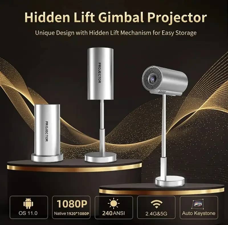 HD Projector |  X5 projector Android 4k multimedia | LED Projector 2