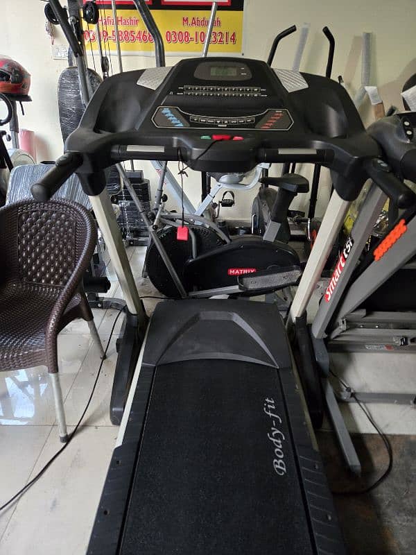 treadmill 0308-1043214/ mannual treadmill/ exercise bikes/ home gym 2