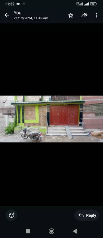 BEAUTIFUL HOUSE FOR SALE GROUND+1 SECTOR 5C1 NORTH KARACHI 0