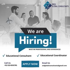 EDUCATIONAL COORDINATOR REQUIRED