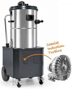 Heavy Duty Vacuum Cleaner, Wet Dry, Industrial ATEX Certified, Italy 3