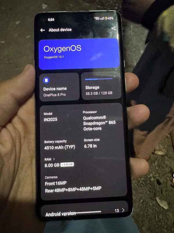 one plus 8pro for sale 1