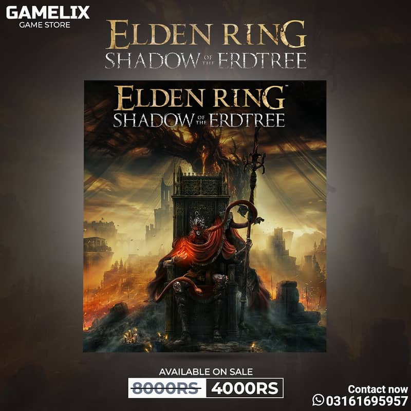 ELDEN RING SHADOWERDTREE For PS4/PS5 Game 0