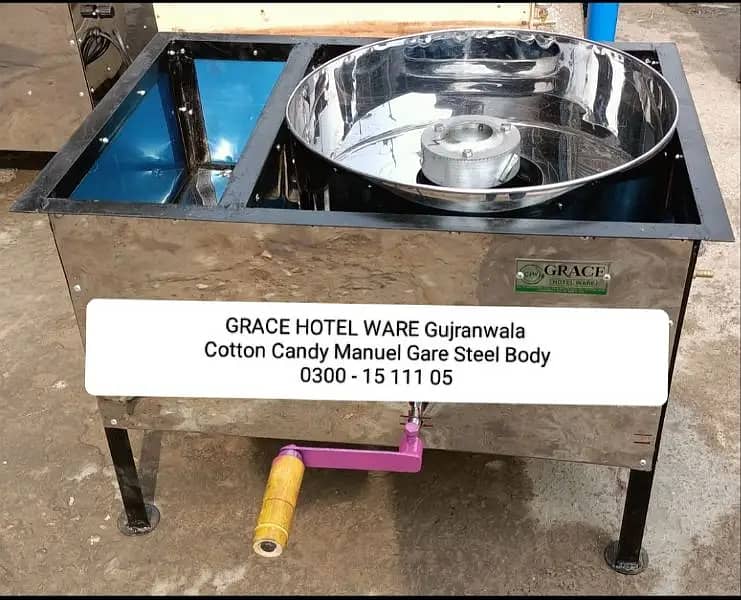 Pop corn Machine Cotton Candy Machine Lacha Machine Popcorn Cart Phola 16