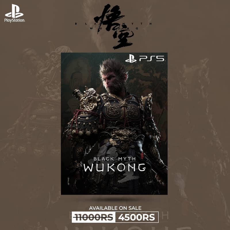 BLACK MYTH WUKONG  FOR PS4/PS5 GAME 0